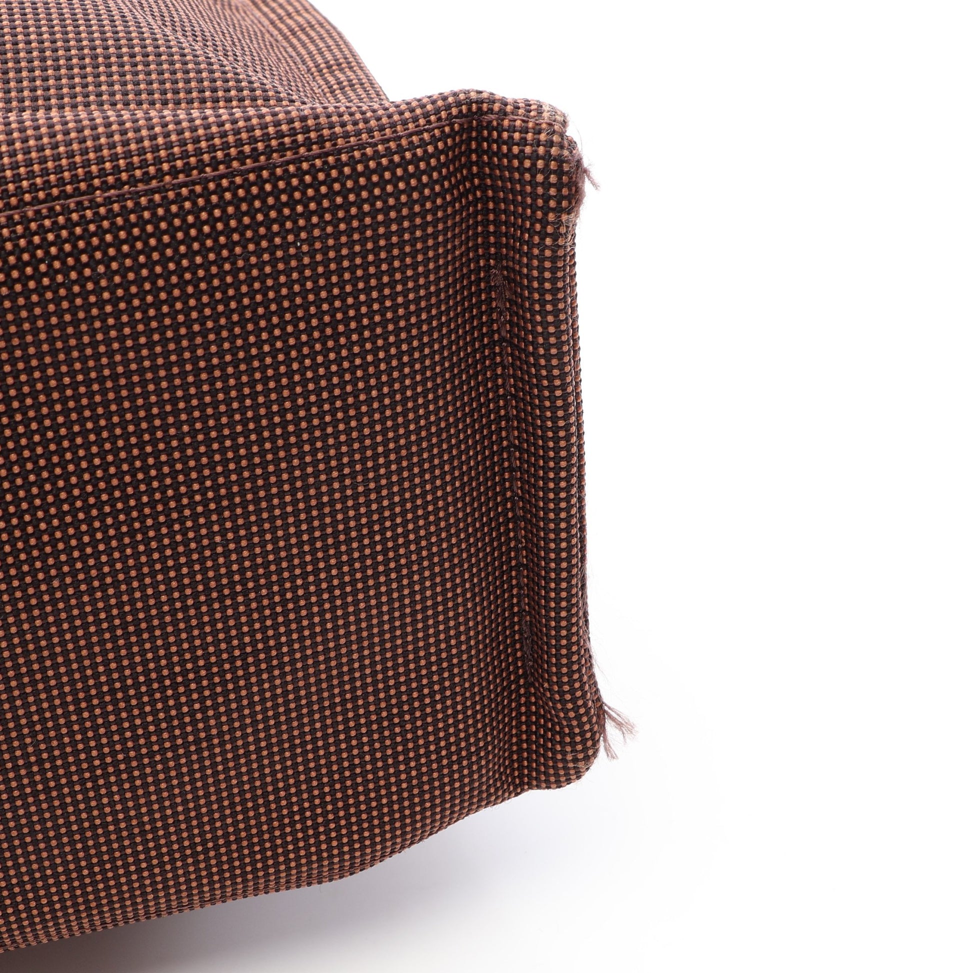 エールラインMM ハンドバッグ トートバッグ キャンバス ブラウン シルバー金具 エルメス バッグ HERMES
