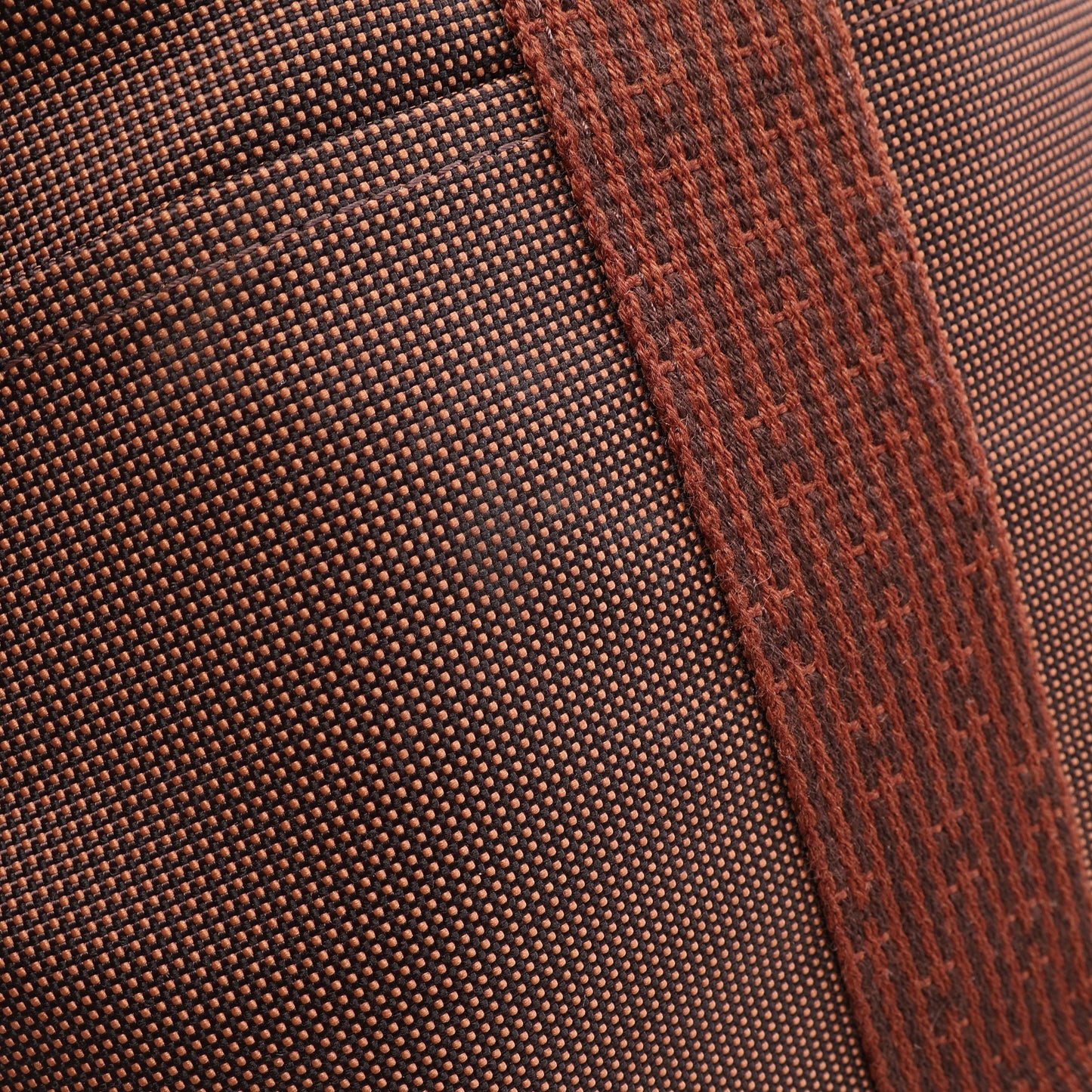 エールラインMM ハンドバッグ トートバッグ キャンバス ブラウン シルバー金具 エルメス バッグ HERMES