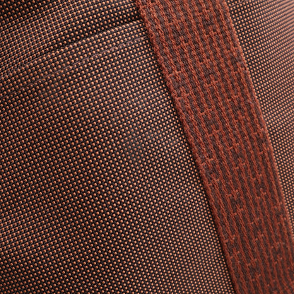 エールラインMM ハンドバッグ トートバッグ キャンバス ブラウン シルバー金具 エルメス バッグ HERMES