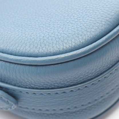 LV PONT 9 LVポンヌフ ソフトPM ショルダーバッグ レザー ブルー ルイヴィトン