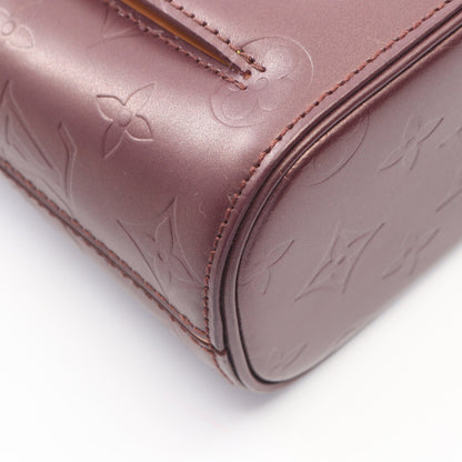アルストン モノグラムマット ヴィオレ ショルダーバッグ レザー パープル ルイヴィトン バッグ LOUIS VUITTON