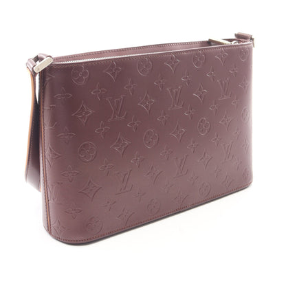 アルストン モノグラムマット ヴィオレ ショルダーバッグ レザー パープル ルイヴィトン バッグ LOUIS VUITTON