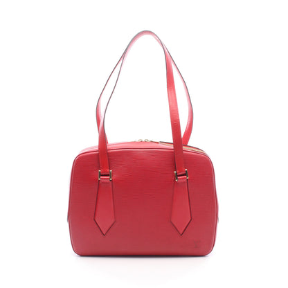 ヴォルテール エピ カスティリアンレッド ショルダーバッグ レザー レッド ルイヴィトン バッグ LOUIS VUITTON