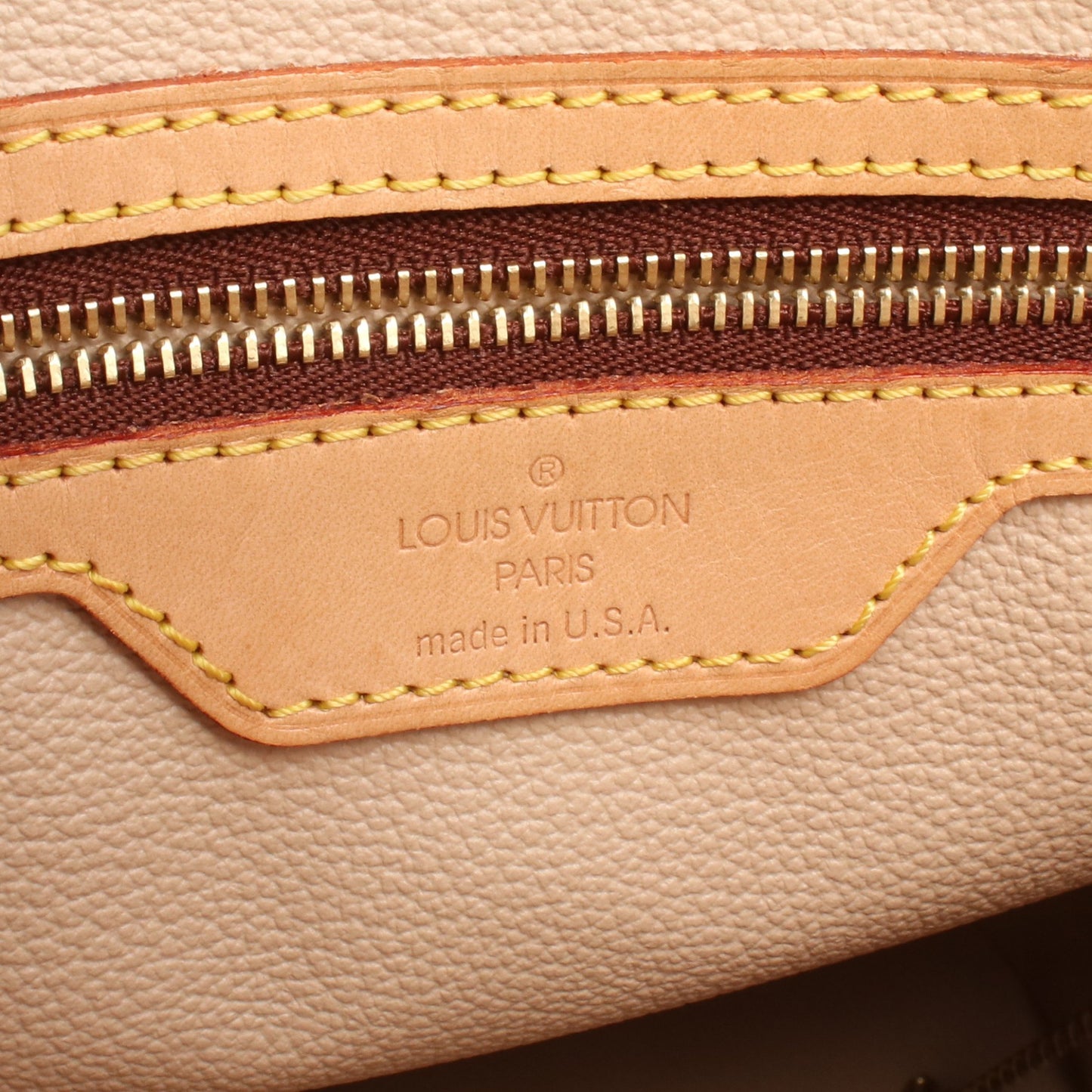 バケットPM モノグラム ハンドバッグ PVC レザー ブラウン ルイヴィトン バッグ LOUIS VUITTON