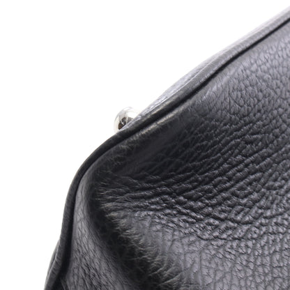 5AC ミディアム 2WAY ハンドバッグ レザー キャンバス ブラック メゾンマルジェラ11 バッグ Maison Margiela 11