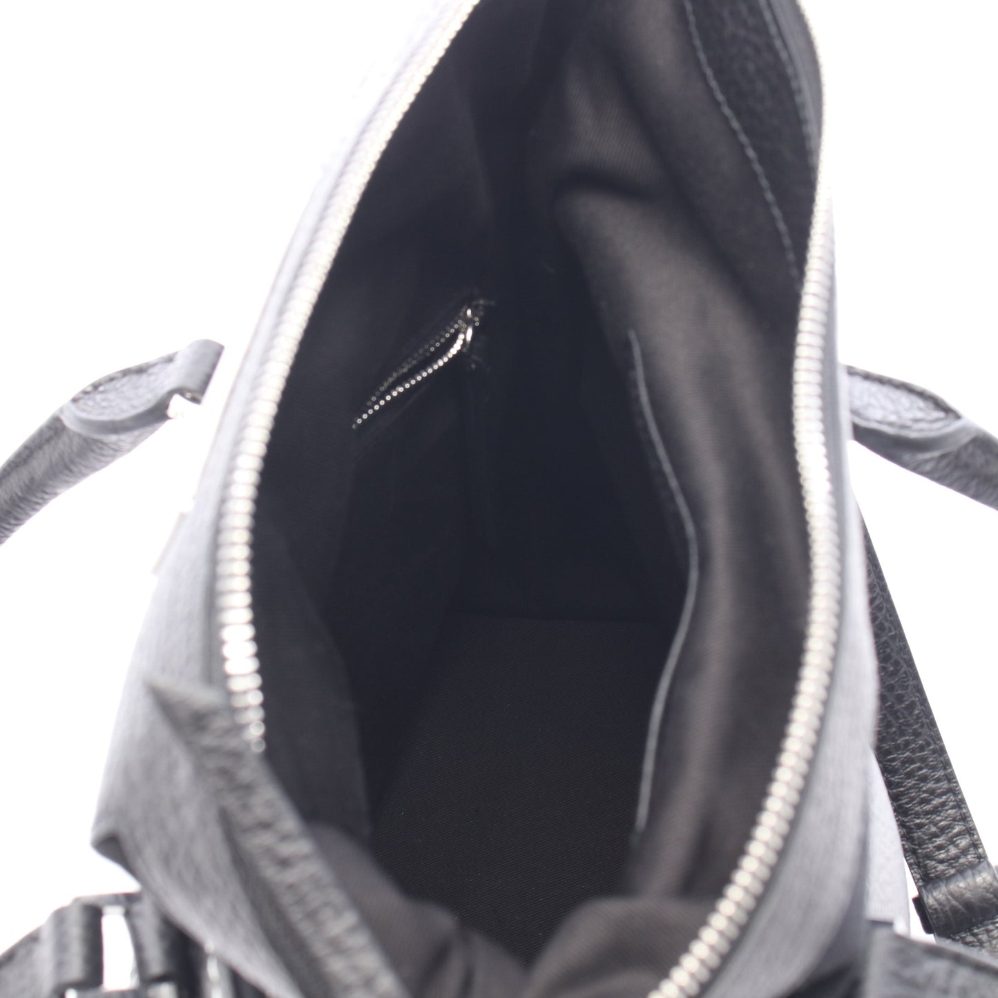 5AC ミディアム 2WAY ハンドバッグ レザー キャンバス ブラック メゾンマルジェラ11 バッグ Maison Margiela 11