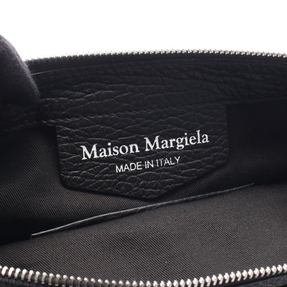 5AC ミディアム 2WAY ハンドバッグ レザー キャンバス ブラック メゾンマルジェラ11 バッグ Maison Margiela 11