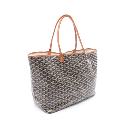 サンルイGM ハンドバッグ トートバッグ コーティングキャンバス レザー ブラック ブラウン ゴヤール バッグ GOYARD