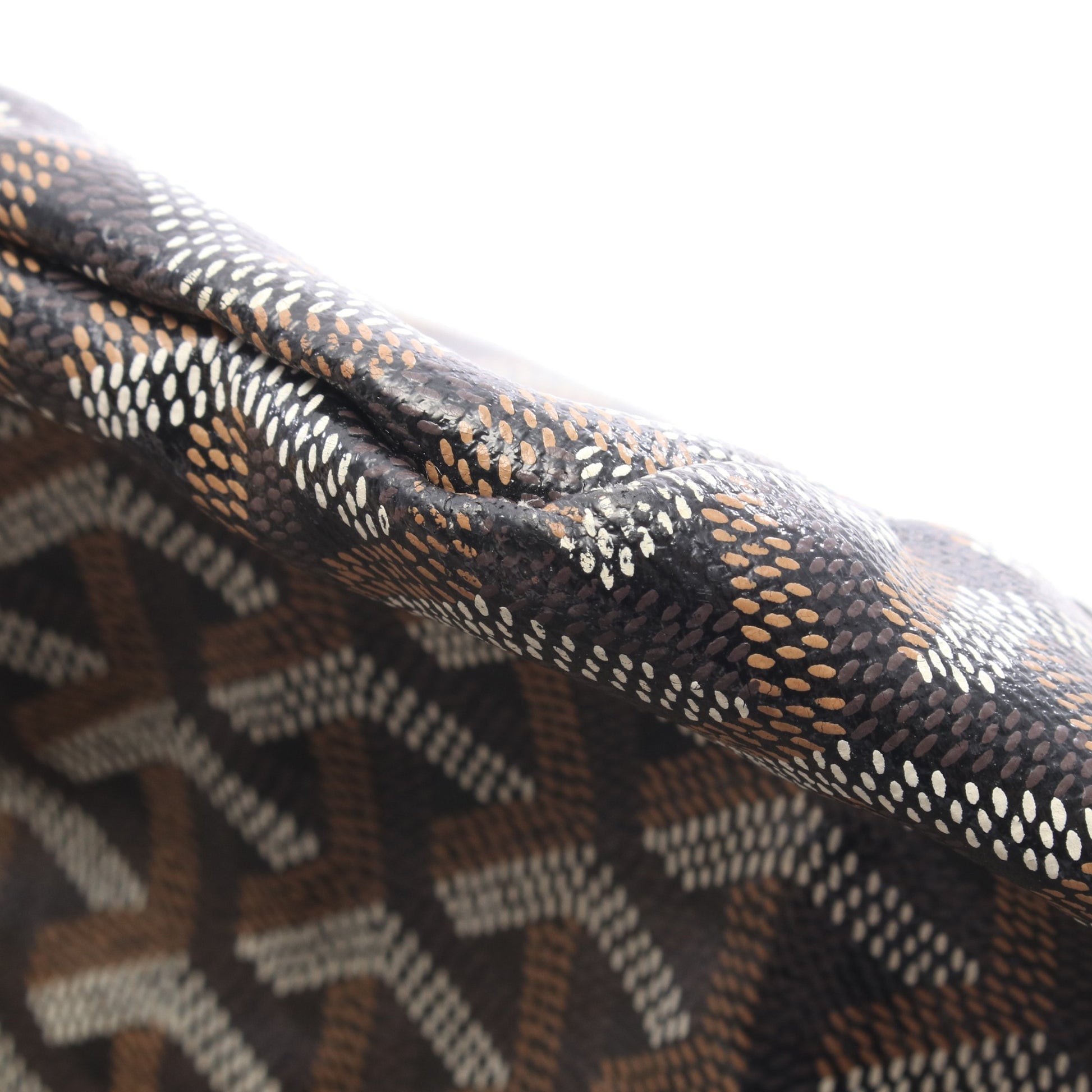 サンルイGM ハンドバッグ トートバッグ コーティングキャンバス レザー ブラック ブラウン ゴヤール バッグ GOYARD
