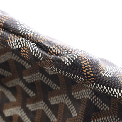 サンルイGM ハンドバッグ トートバッグ コーティングキャンバス レザー ブラック ブラウン ゴヤール バッグ GOYARD