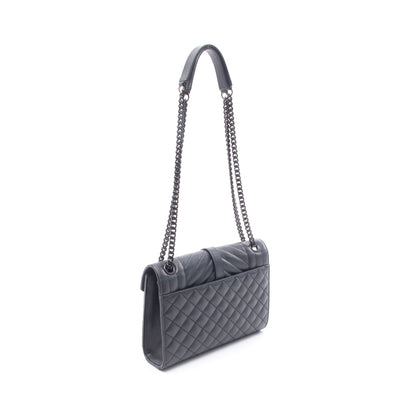 エンヴェロップ ミディアム チェーンショルダーバッグ レザー ブラック サンローランパリ バッグ SAINT LAURENT PARIS