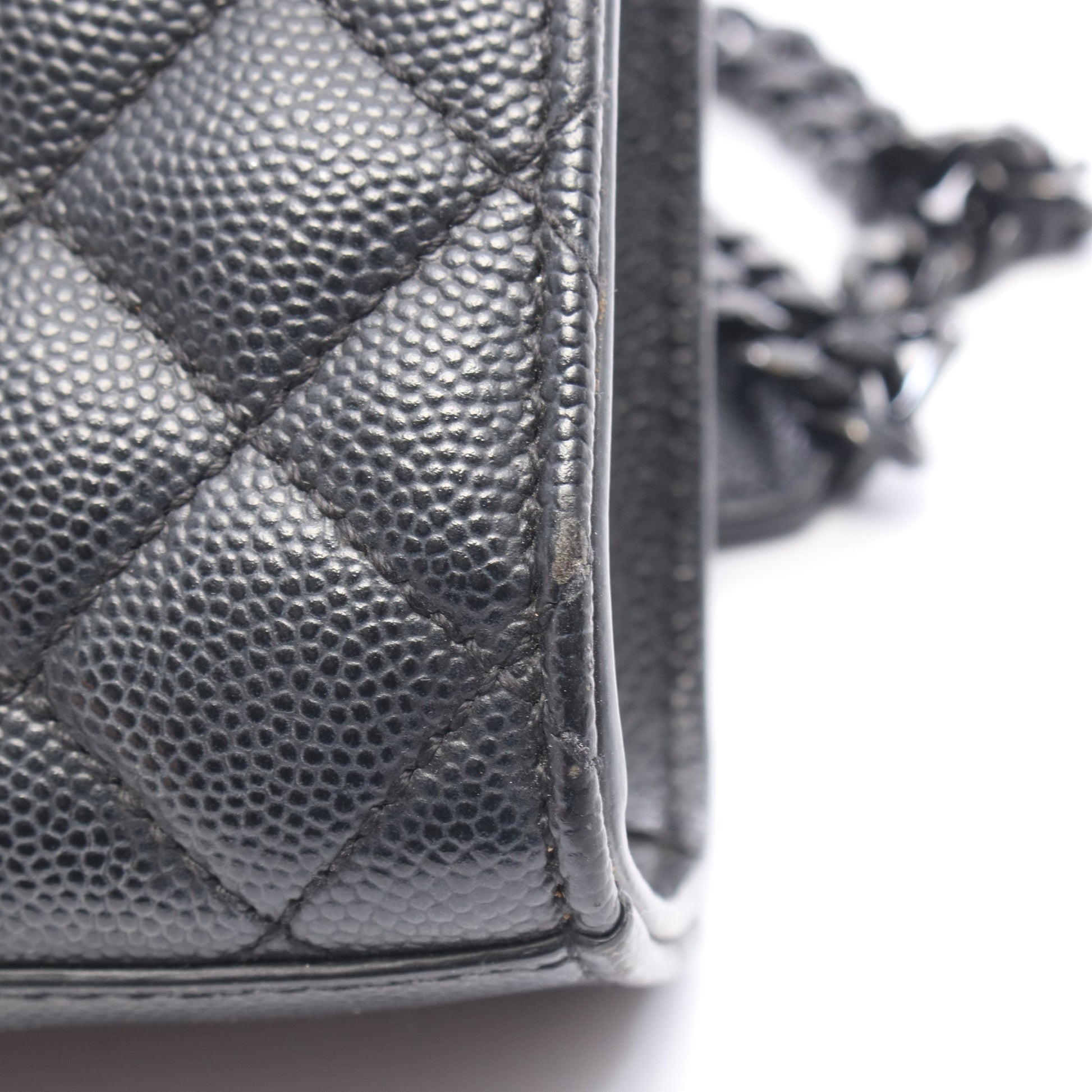 エンヴェロップ ミディアム チェーンショルダーバッグ レザー ブラック サンローランパリ バッグ SAINT LAURENT PARIS