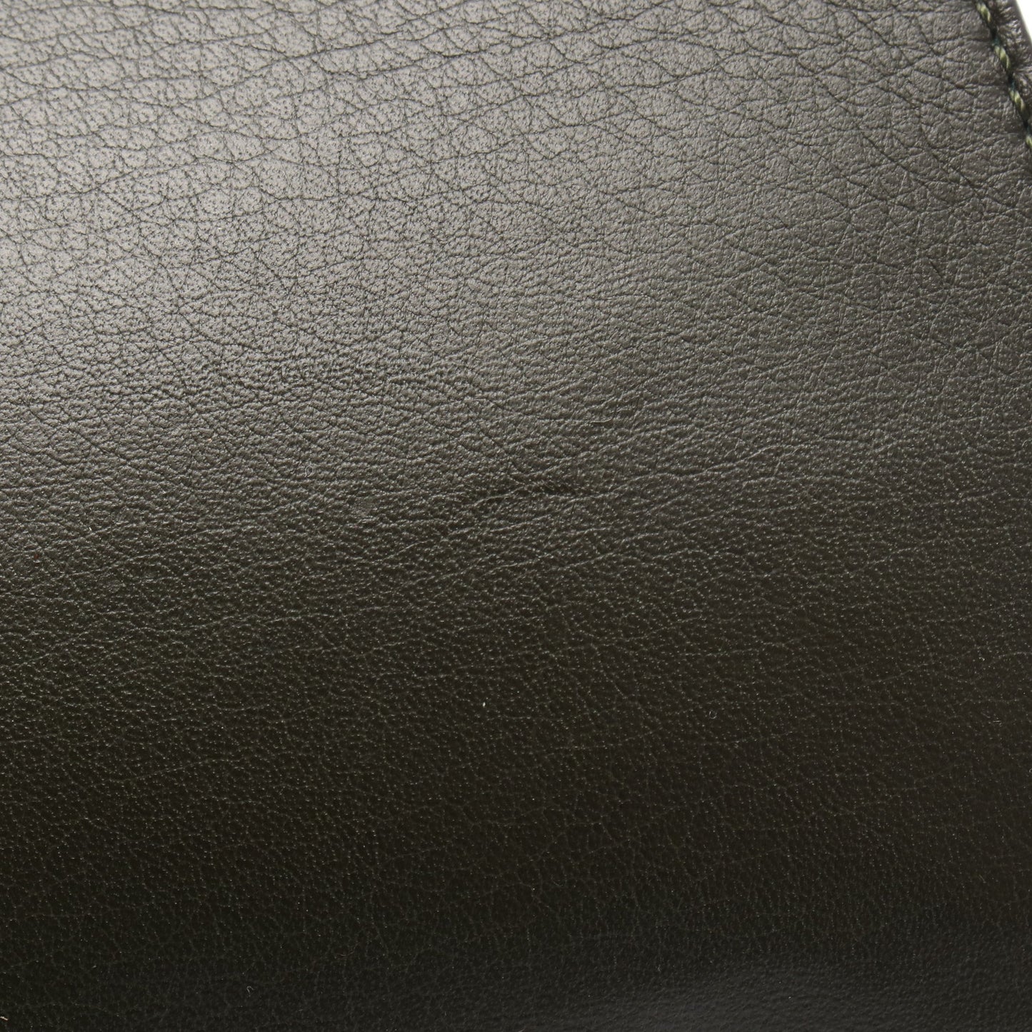 トロワジュール 2WAY ハンドバッグ レザー カーキグリーン ピンク フェンディ バッグ FENDI