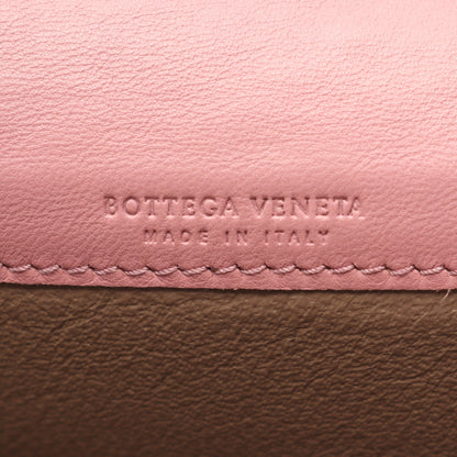 イントレチャート 二つ折り長財布 レザー ピンク ボッテガヴェネタ 財布・小物 BOTTEGA VENETA