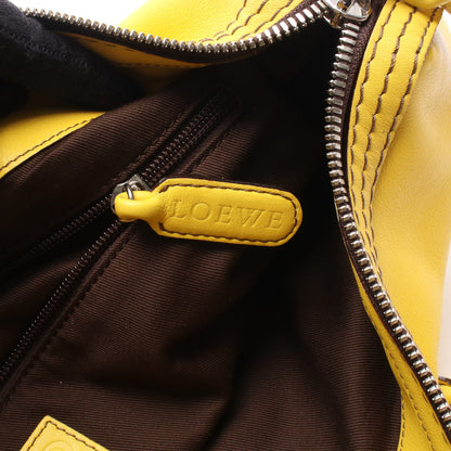 FIESTA フィエスタ 2WAY ハンドバッグ レザー イエロー ロエベ バッグ LOEWE