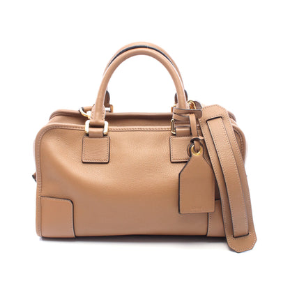 アマソナ28 2WAY ハンドバッグ レザー ライトブラウン ロエベ バッグ LOEWE