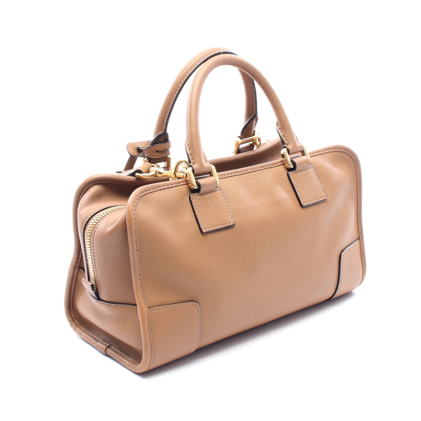 アマソナ28 2WAY ハンドバッグ レザー ライトブラウン ロエベ バッグ LOEWE