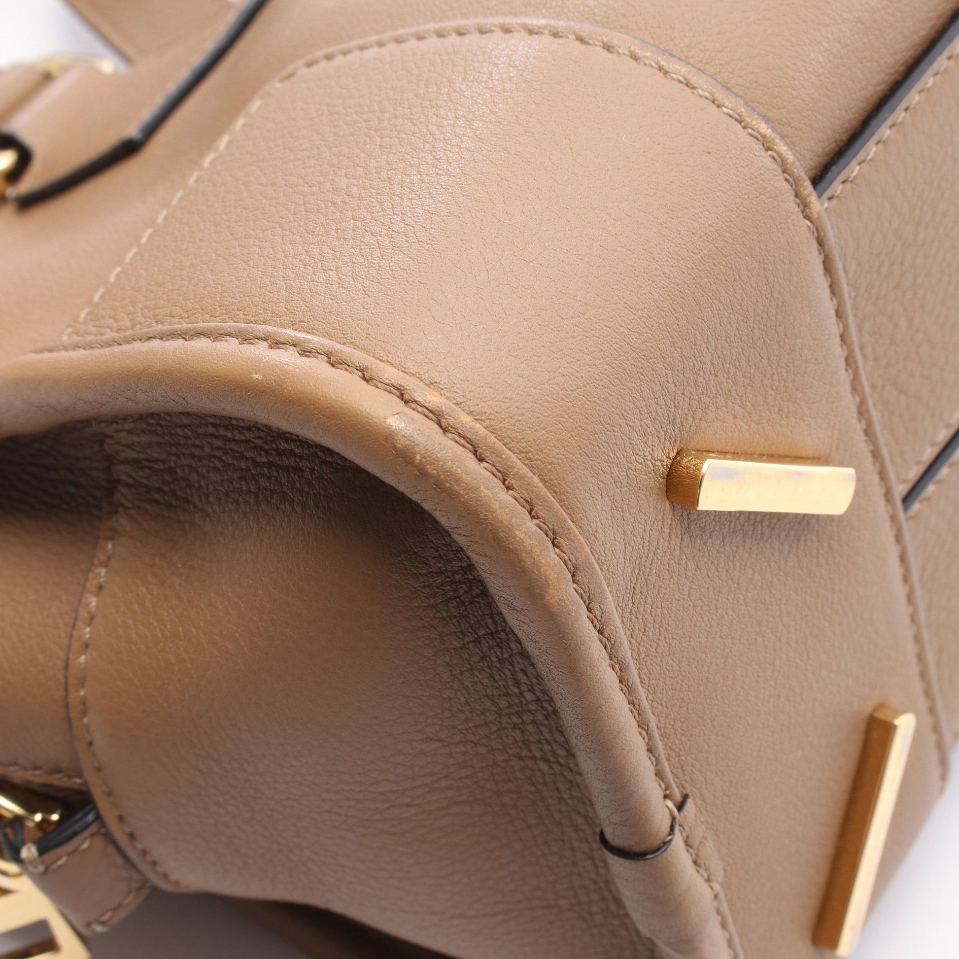 アマソナ28 2WAY ハンドバッグ レザー ライトブラウン ロエベ バッグ LOEWE