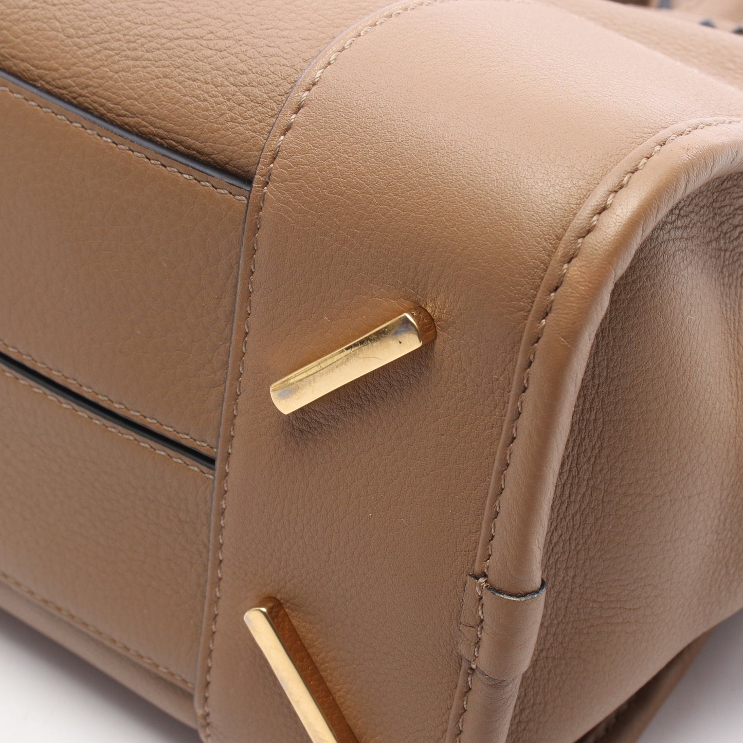 アマソナ28 2WAY ハンドバッグ レザー ライトブラウン ロエベ バッグ LOEWE