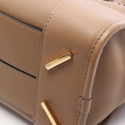 アマソナ28 2WAY ハンドバッグ レザー ライトブラウン ロエベ バッグ LOEWE