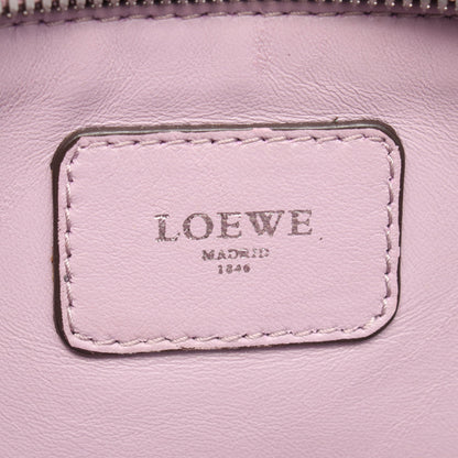 アマソナ36 ハンドバッグ レザー ライトパープル パープル ピンク ロエベ バッグ LOEWE