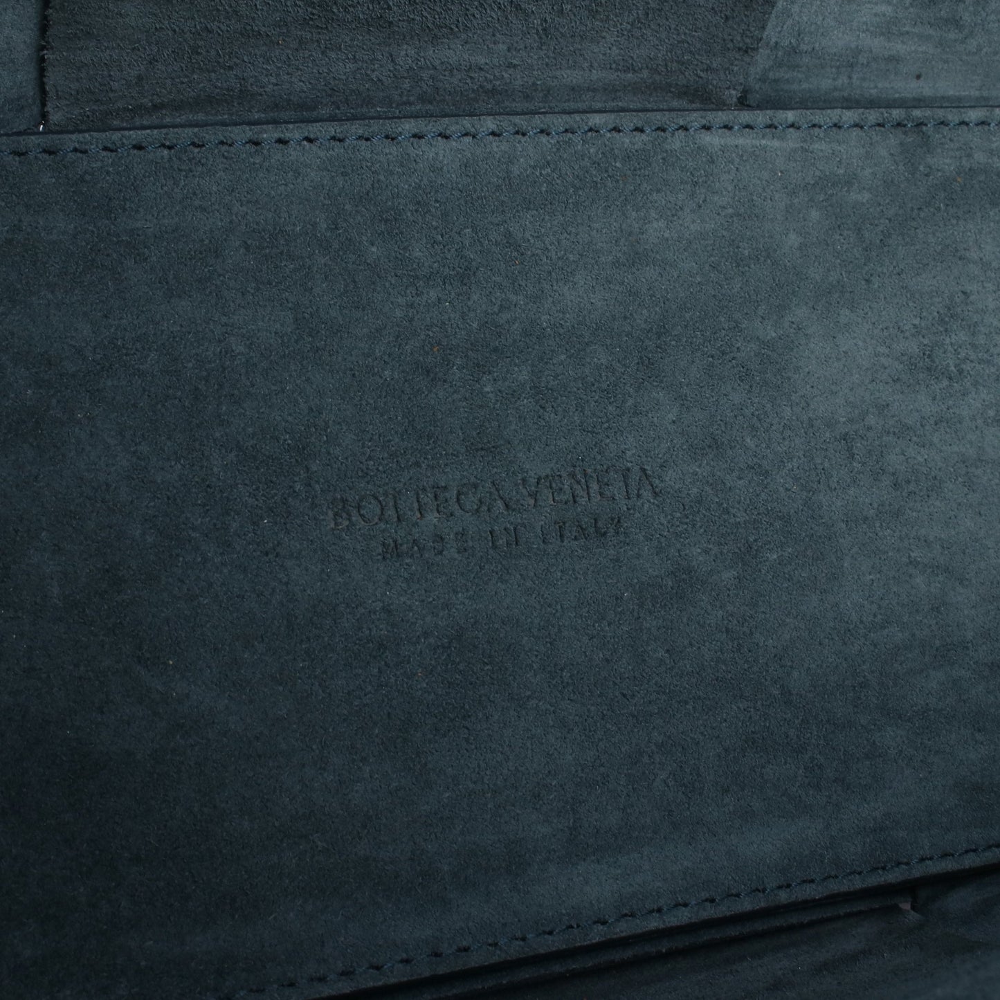 アルコ マキシイントレチャート ハンドバッグ トートバッグ レザー ブルーグリーン ボッテガヴェネタ バッグ BOTTEGA VENETA