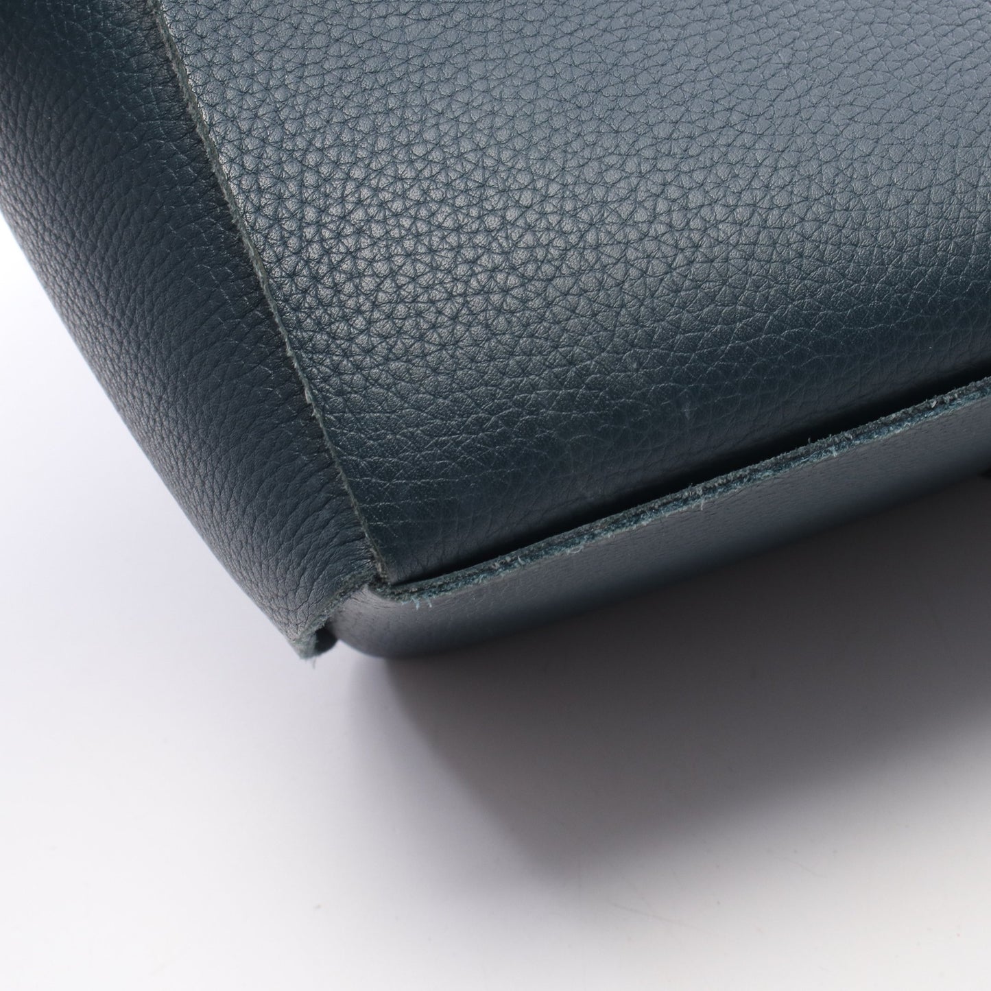 アルコ マキシイントレチャート ハンドバッグ トートバッグ レザー ブルーグリーン ボッテガヴェネタ バッグ BOTTEGA VENETA