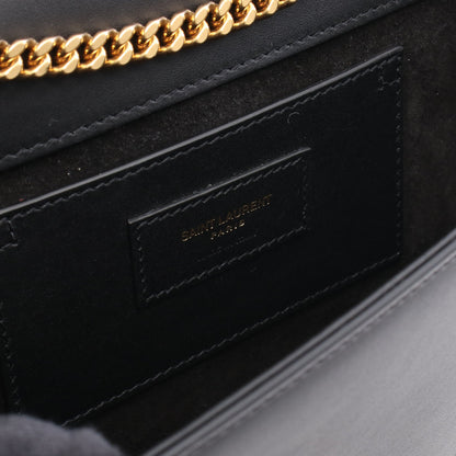 ケイト タッセル ミディアム チェーンショルダーバッグ レザー ブラック サンローランパリ バッグ SAINT LAURENT PARIS