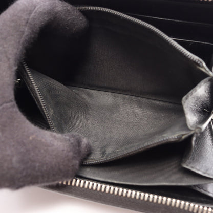 ラウンドファスナー長財布 レザー ブラック グッチ 財布・小物 GUCCI