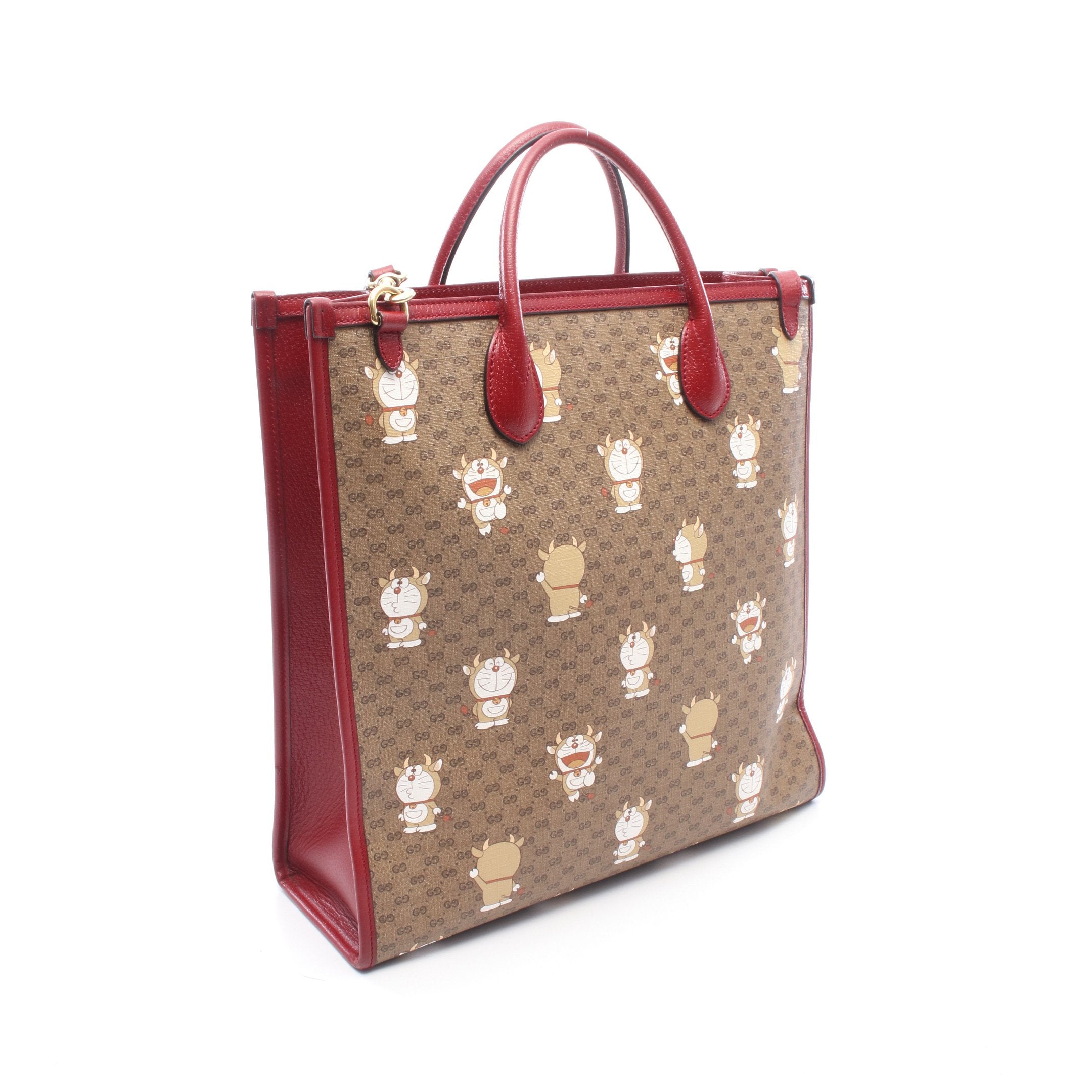 GUCCI × ドラえもん GGスプリーム 2WAY ショルダーバッグ トートバッグ
