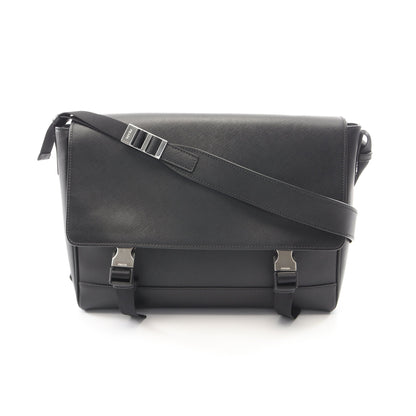 SAFFIANO TRAVEL ショルダーバッグ サフィアーノレザー ブラック プラダ