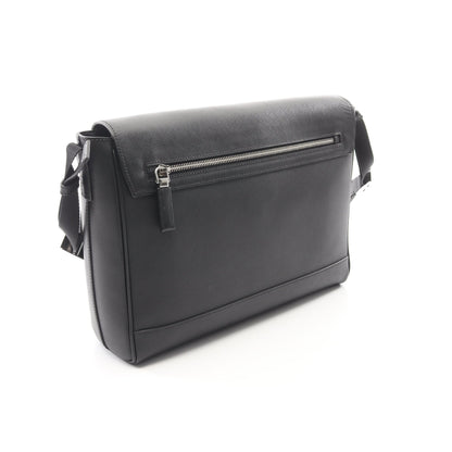 SAFFIANO TRAVEL ショルダーバッグ サフィアーノレザー ブラック プラダ