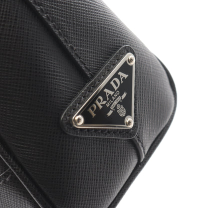 SAFFIANO TRAVEL ショルダーバッグ サフィアーノレザー ブラック プラダ