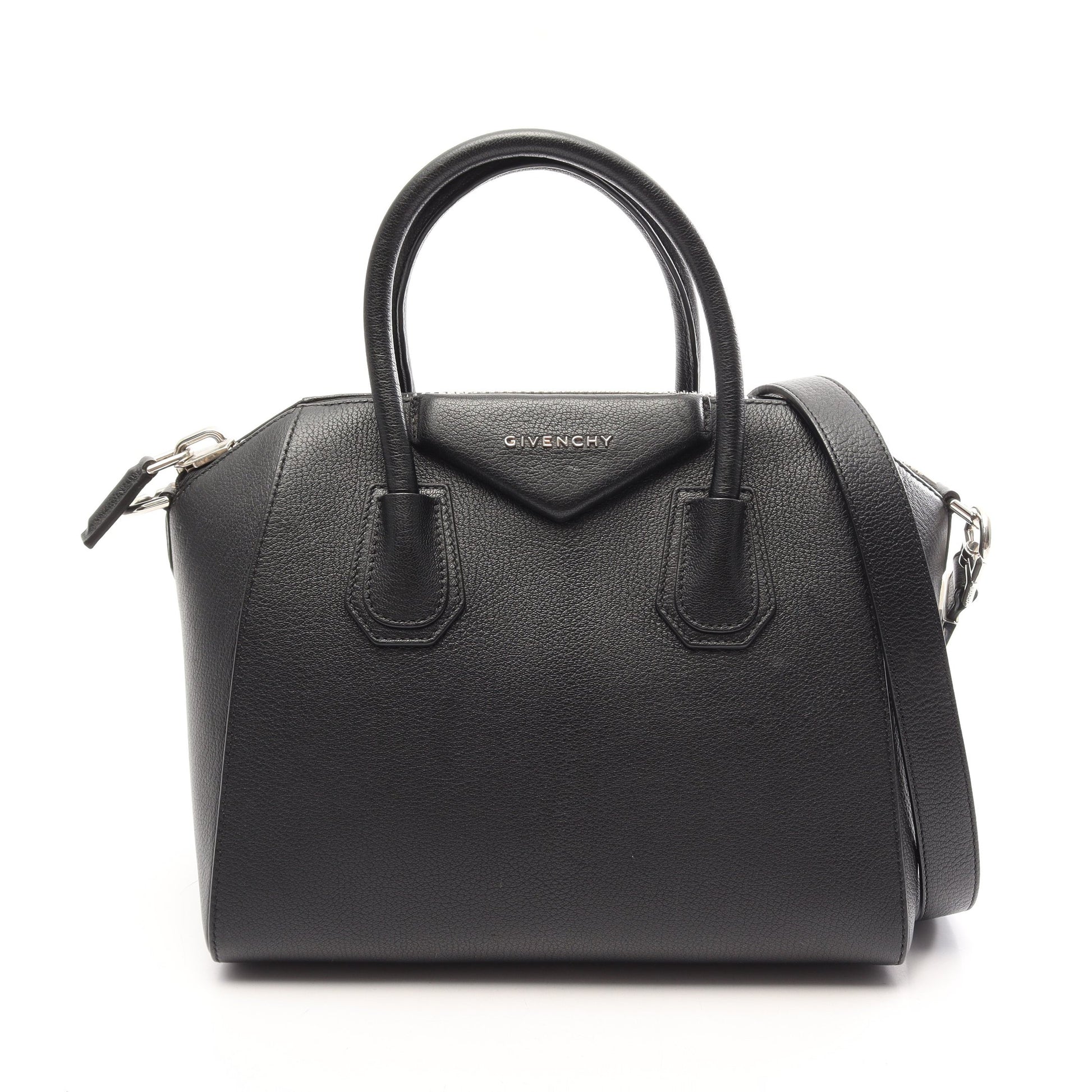 アンティゴナ スモール 2WAY ハンドバッグ レザー ブラック ジバンシィ バッグ GIVENCHY