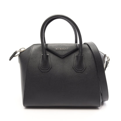 アンティゴナ スモール 2WAY ハンドバッグ レザー ブラック ジバンシィ バッグ GIVENCHY