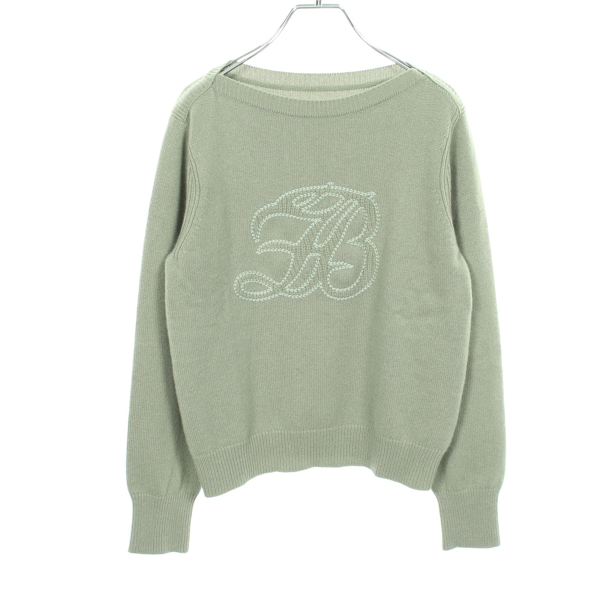 ニットトップ バニラブルーム セーター ニット カシミヤ ライトグリーン フォクシー トップス FOXEY