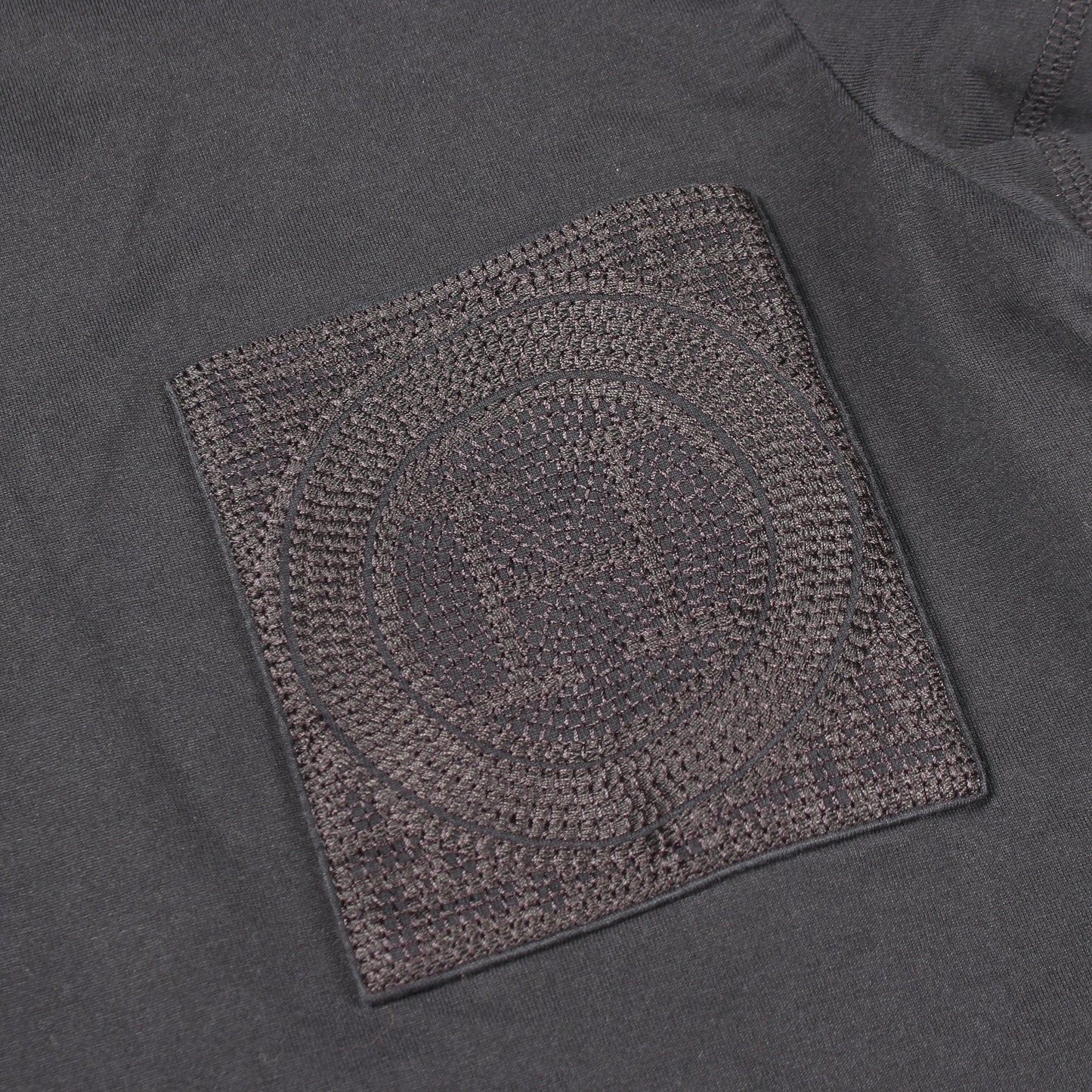 MOSAIQUE モザイク 半袖Tシャツ コットン ブラック エルメス