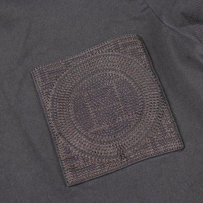 MOSAIQUE モザイク 半袖Tシャツ コットン ブラック エルメス