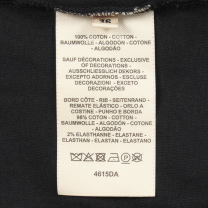 MOSAIQUE モザイク 半袖Tシャツ コットン ブラック エルメス