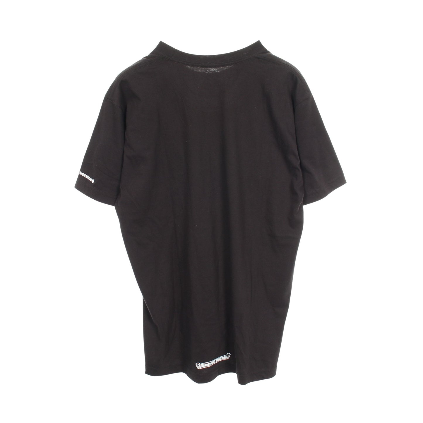 ネックロゴ アームロゴ ポケット付き 長袖Tシャツ コットン ブラック クロムハーツ