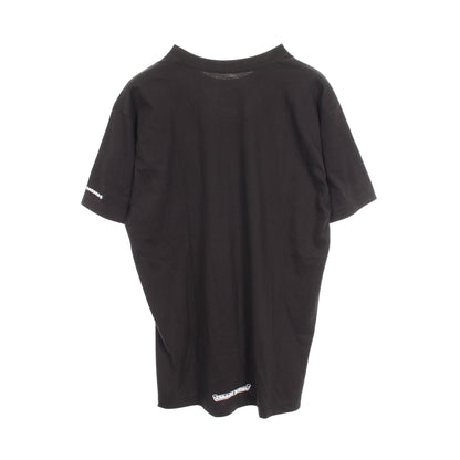 ネックロゴ アームロゴ ポケット付き 長袖Tシャツ コットン ブラック クロムハーツ