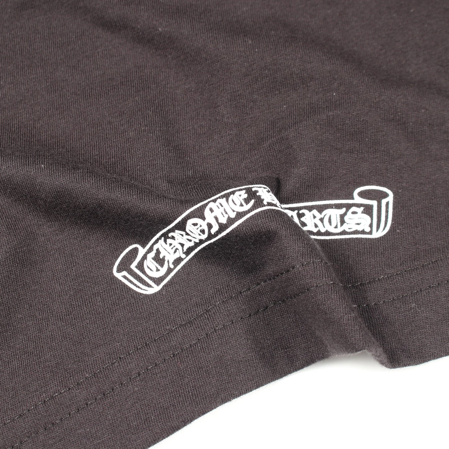 ネックロゴ アームロゴ ポケット付き 長袖Tシャツ コットン ブラック クロムハーツ