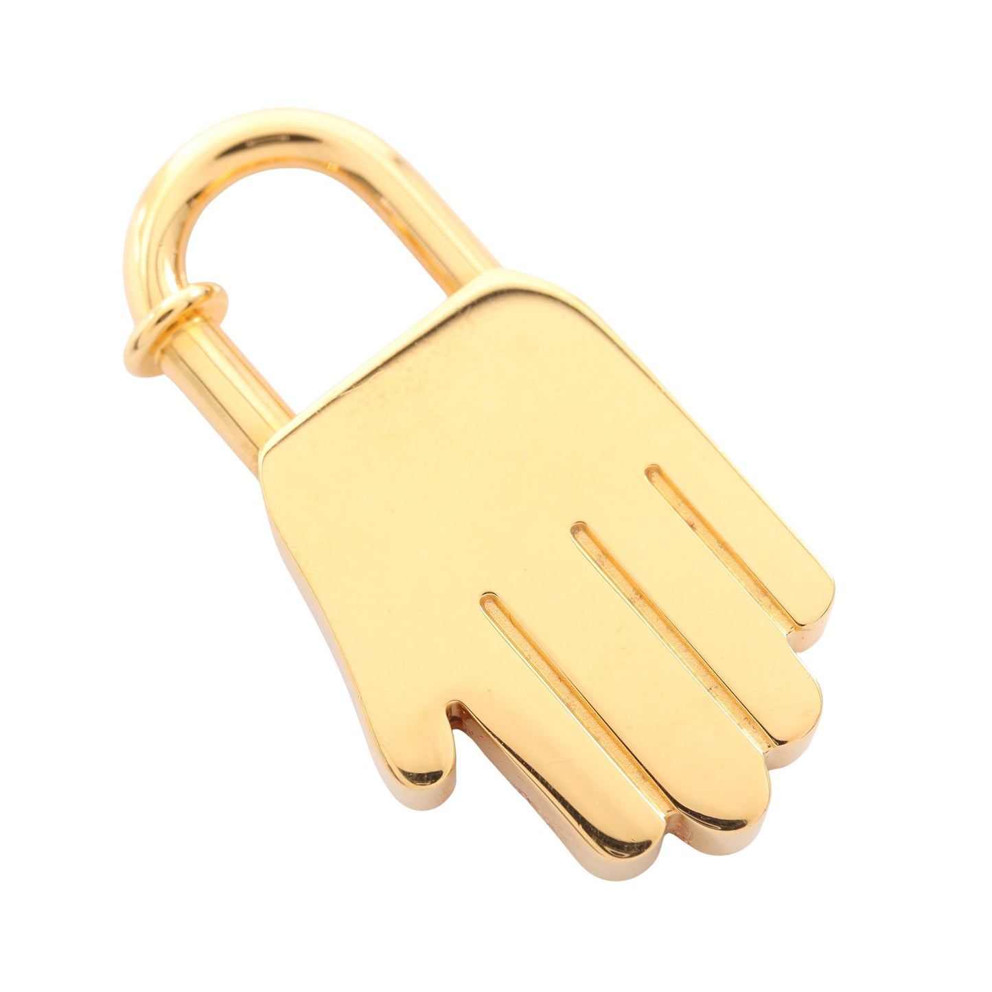 カデナチャーム ANNEE DE LA MAIN ハンドモチーフ 2002年限定 バッグチャーム GP ゴールド エルメス
