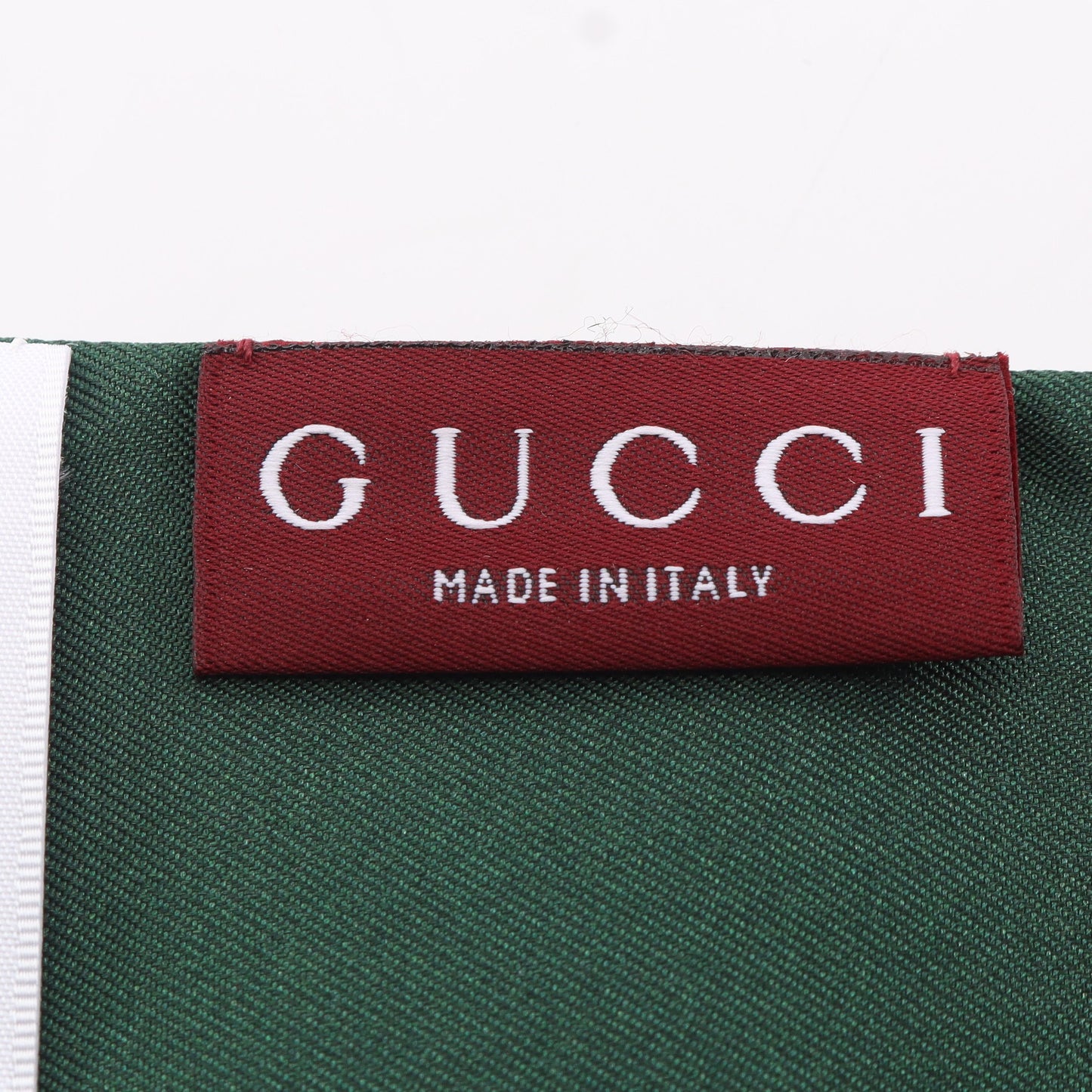 GUCCI × ヒグチユウコ リボン スカーフ シルク グリーン グッチ