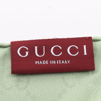 GUCCI × ヒグチユウコ GG柄 スカーフ シルク グリーン マルチカラー グッチ