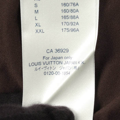 レトロモノグラム ポケット付き 半袖Tシャツ コットン ブラック ブラウン ルイヴィトン