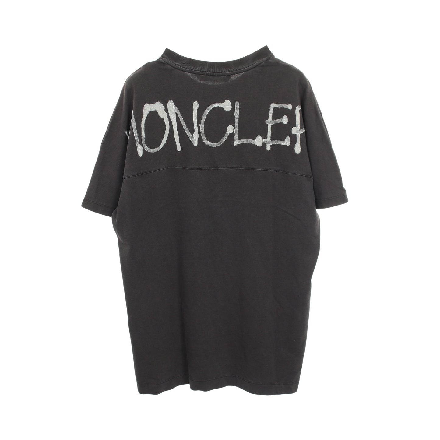 ロゴプリント Tシャツ 半袖Tシャツ コットン ブラック モンクレール