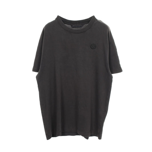 ロゴプリント Tシャツ 半袖Tシャツ コットン ブラック モンクレール トップス MONCLER
