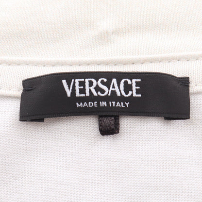 メデューサ 半袖Tシャツ コットン ベージュ マルチカラー ヴェルサーチ