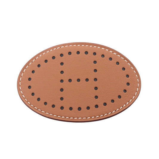 エヴリンPM ゴールド バレッタ ヴォースイフト ライトブラウン エルメス アクセサリー HERMES